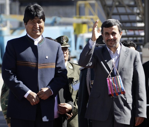 Presidente iraní inicia en Bolivia su gira por América Latina