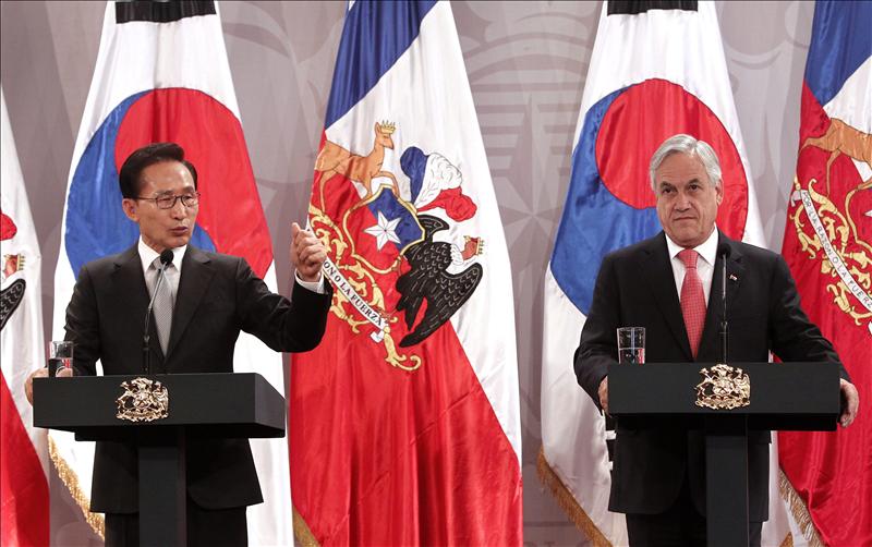 Presidente surcoreano visita Chile para fomentar cooperación económica