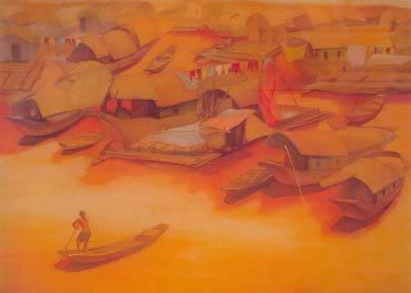 Preservan arte vietnamita de pintar en seda