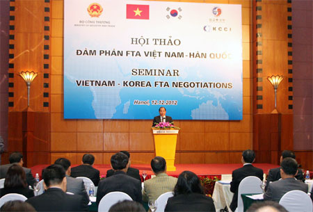 Vietnam y Corea del Sur hacia la firma de Tratado de Libre Comercio