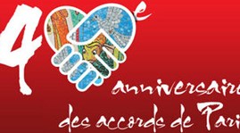 Celebración por 40 años de los Acuerdos de París en la ciudad Choisy Le Roi