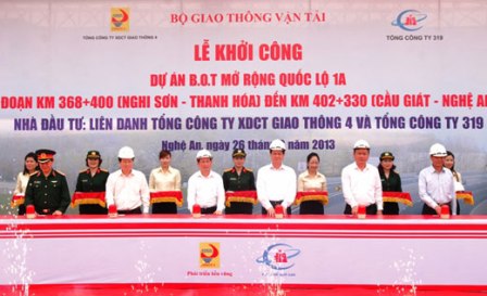 Vietnam acomete ampliación de la Ruta Nacional 1 A de Thanh Hoa a Nghe An