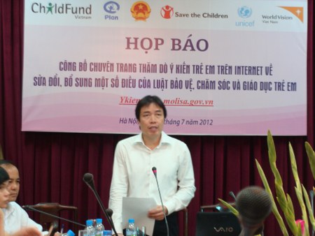 Niños aportan a la enmienda de la Ley de Protección, atención y educación infantil