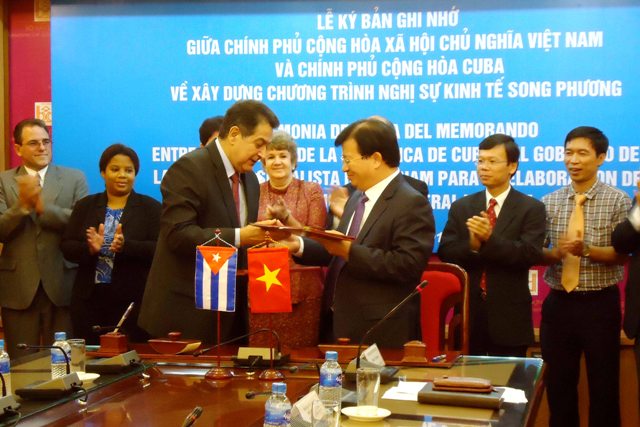 Promoción de cooperación económica entre Vietnam y Cuba