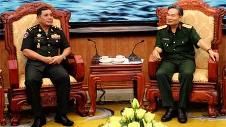 Vietnam y Camboya fomentan cooperación técnico-militar