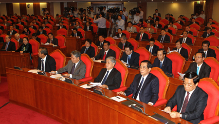 Agenda central del actual Pleno del Comité Central del Partido Comunista de Vietnam