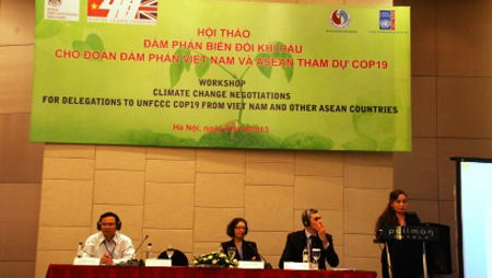 Mejor capacidad negociadora sobre cambio climático entre Vietnam y ASEAN