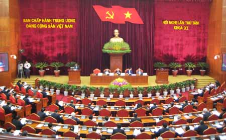 Continúa la agenda del octavo Pleno del Partido Comunista de Vietnam