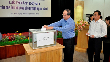 Lanzan movimiento de apoyo a damnificados por tormenta Wutip