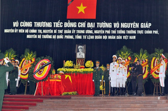 Funeral estatal del General Vo Nguyen Giap