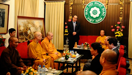 Reconocen aportes de la Sangha budista de Vietnam en construcción nacional