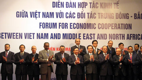 Inaugurado I Foro económico Vietnam-Oriente Medio y África del Norte