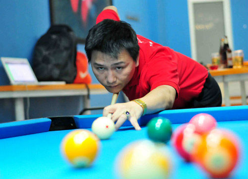 Nguyen Phuc Long y su sueño de fundar un centro de entrenamiento de billar