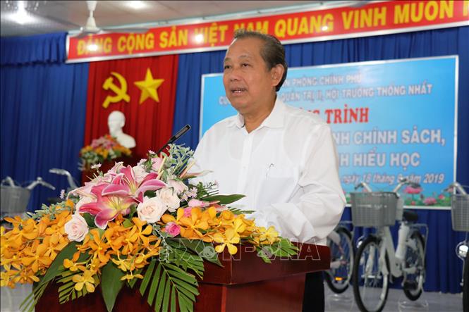 Continúa agenda de trabajo vicepremier vietnamita en Tay Ninh