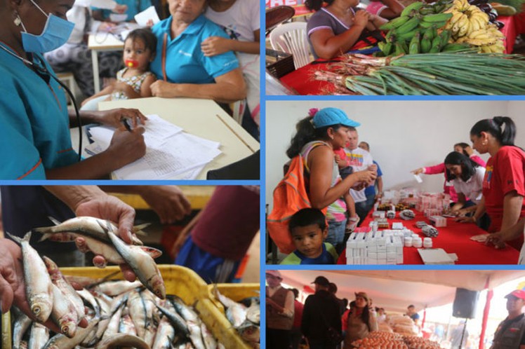 Gobierno venezolano atiende a millones de afectados por el bloqueo estadounidense