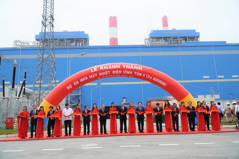 Inauguran en Binh Thuan la central térmica Vinh Tan 4