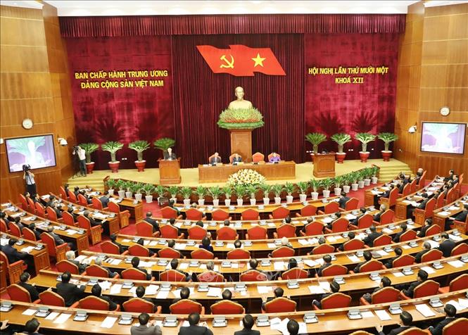 Inauguran XI Pleno del Comité Central del Partido Comunista de Vietnam