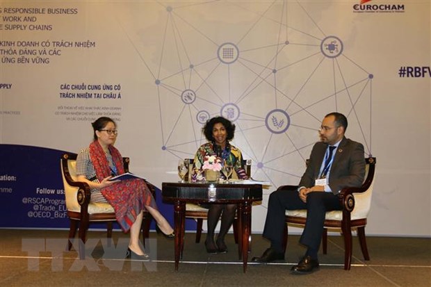 Organizaciones internacionales comparten experiencias sobre responsabilidad empresarial en Vietnam