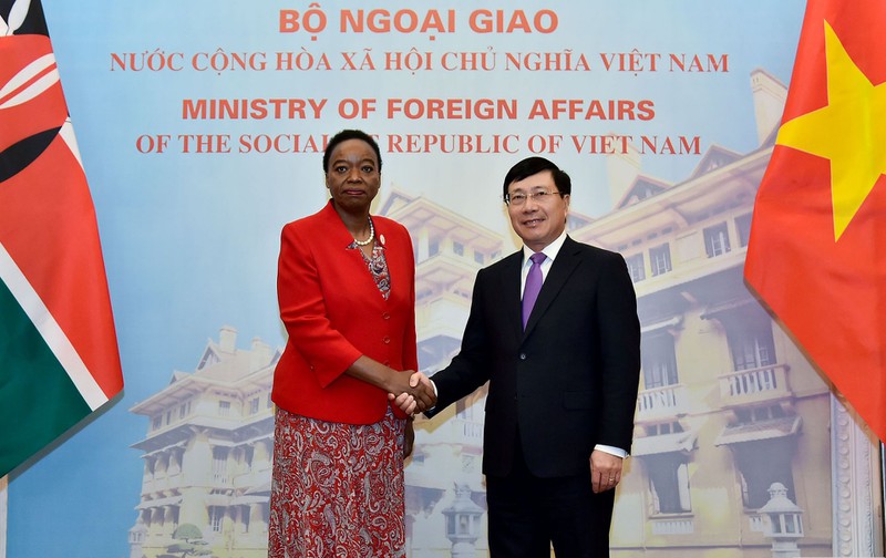 Vietnam y Kenia abogan por profundizar vínculos