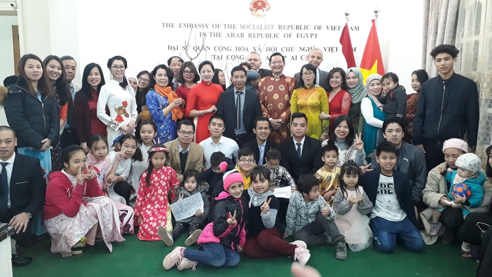 Comunidad vietnamita en Egipto festeja el Tet 2020