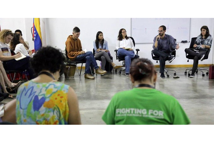 Brigada internacionalista desmonta campaña mediática contra Venezuela