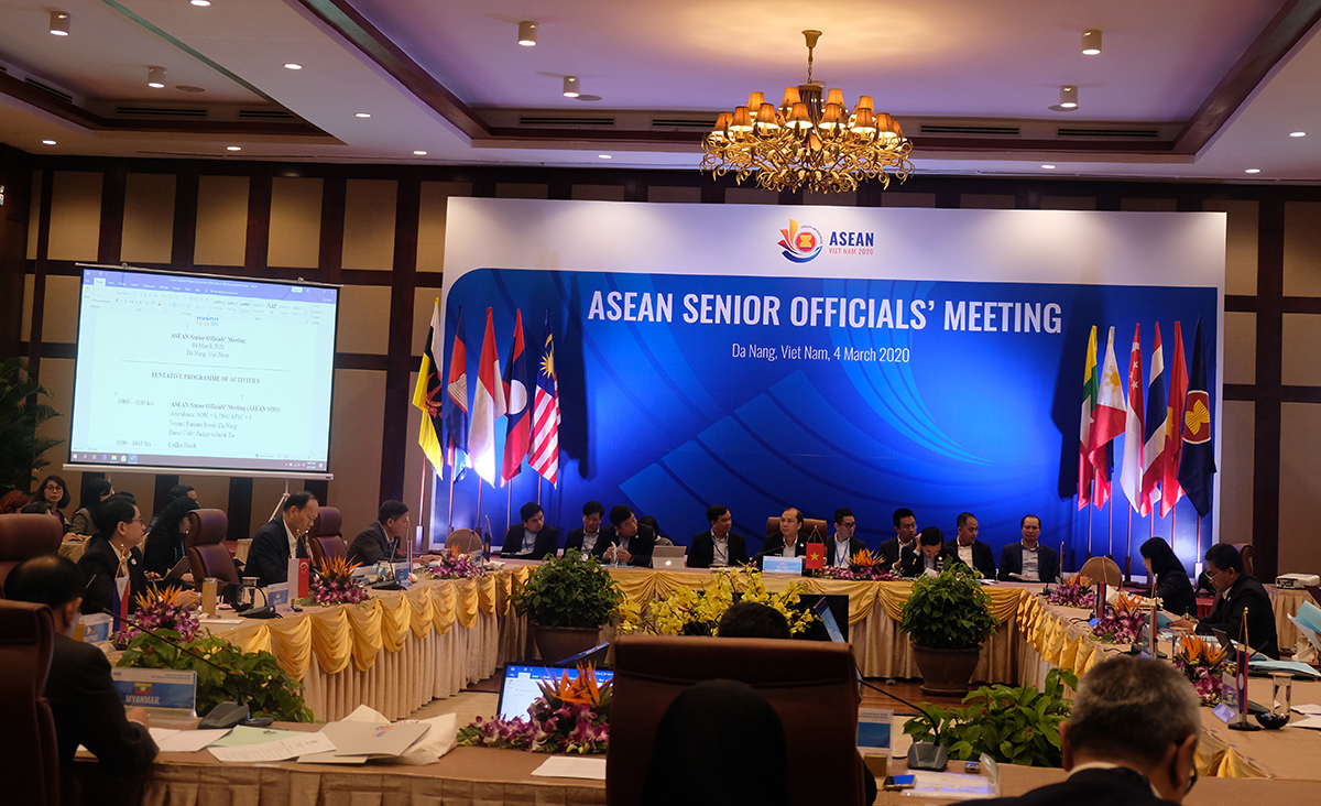 Vietnam asiste a Reunión de Altos Funcionarios de Asean 2020