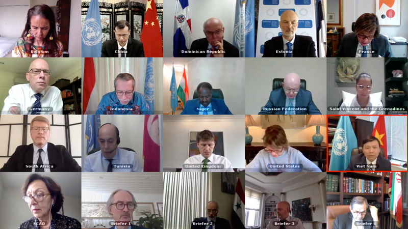 El Consejo de Seguridad de la ONU apoya una solución política a la situación en Siria