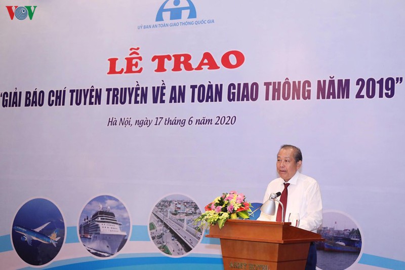 Vietnam otorga premios periodísticos sobre seguridad vial 2019