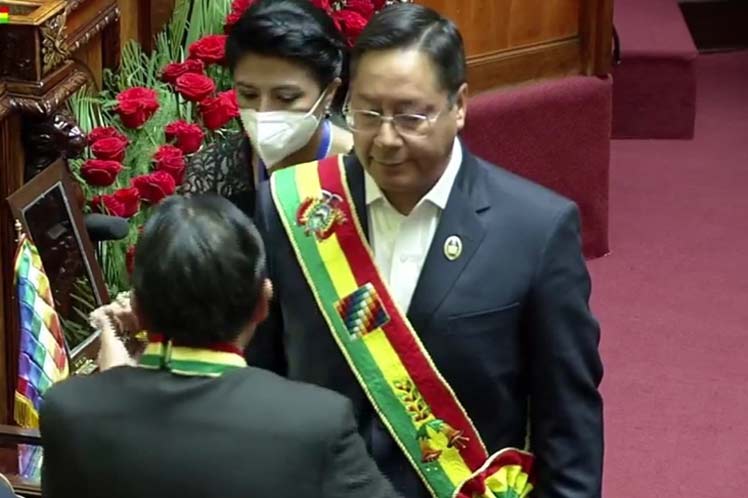 Luis Arce toma posesión de la presidencia de Bolivia