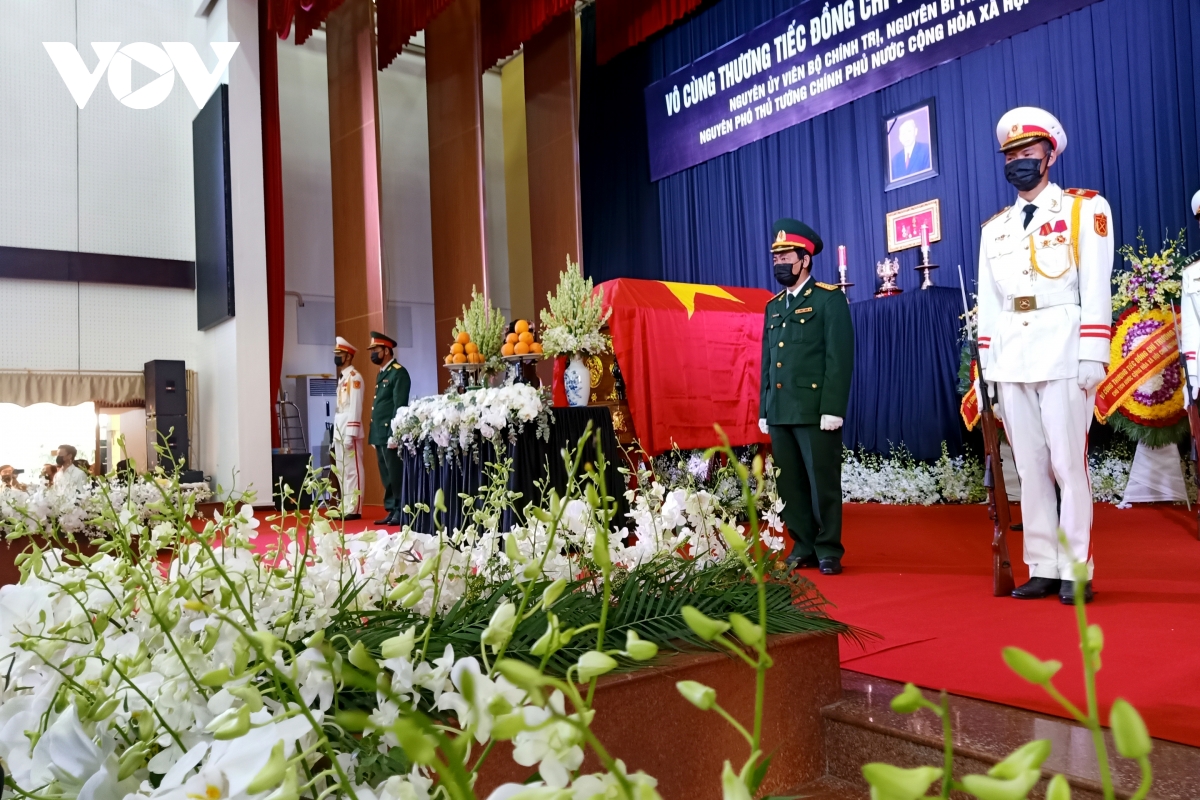 Efectúan acto de homenaje póstumo a exviceprimer ministro de Vietnam