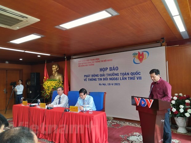 Convocan al VII Premio Nacional de Información al Exterior de Vietnam 2021