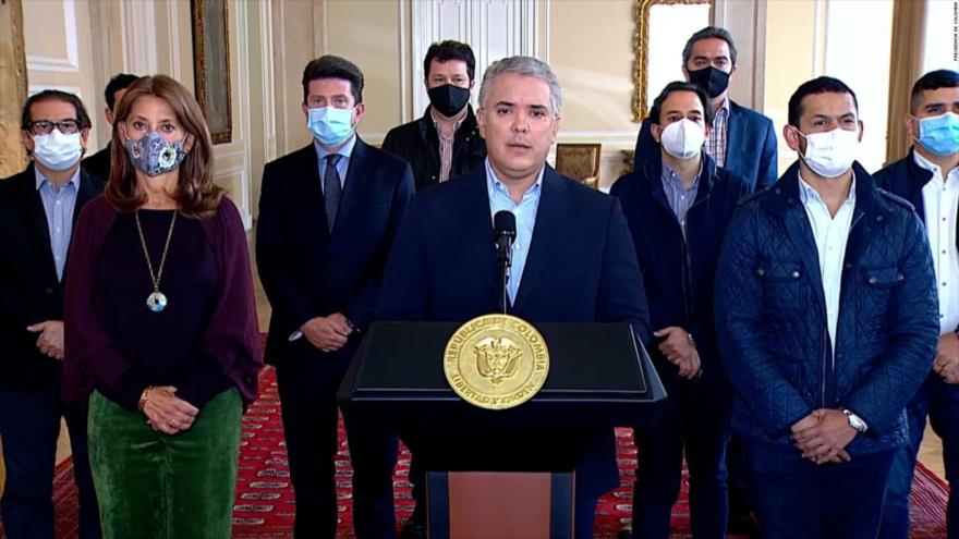 Presidente colombiano anuncia retirar reforma tributaria tras escalada de protestas