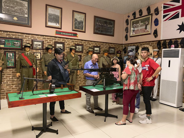 El Museo de Armas Antiguas Robert Taylor, un interesante destino en la ciudad de Vung Tau