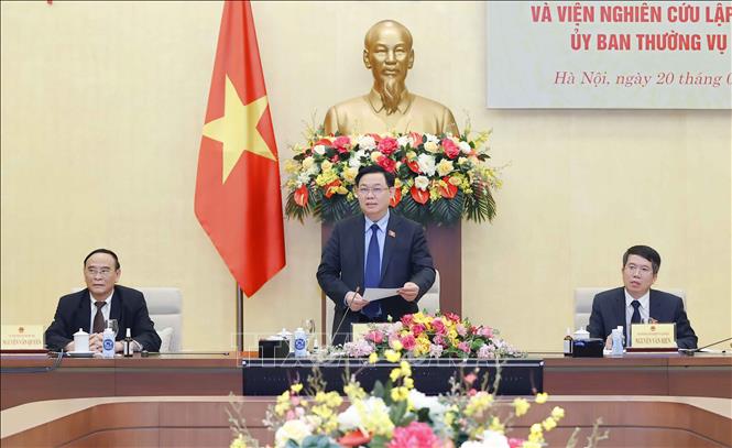 Fortalecen la cooperación entre el Instituto de Estudios Legislativos y la Asociación de Juristas de Vietnam