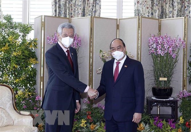 La visita del presidente de Vietnam a Singapur, una base para desarrollar las relaciones bilaterales