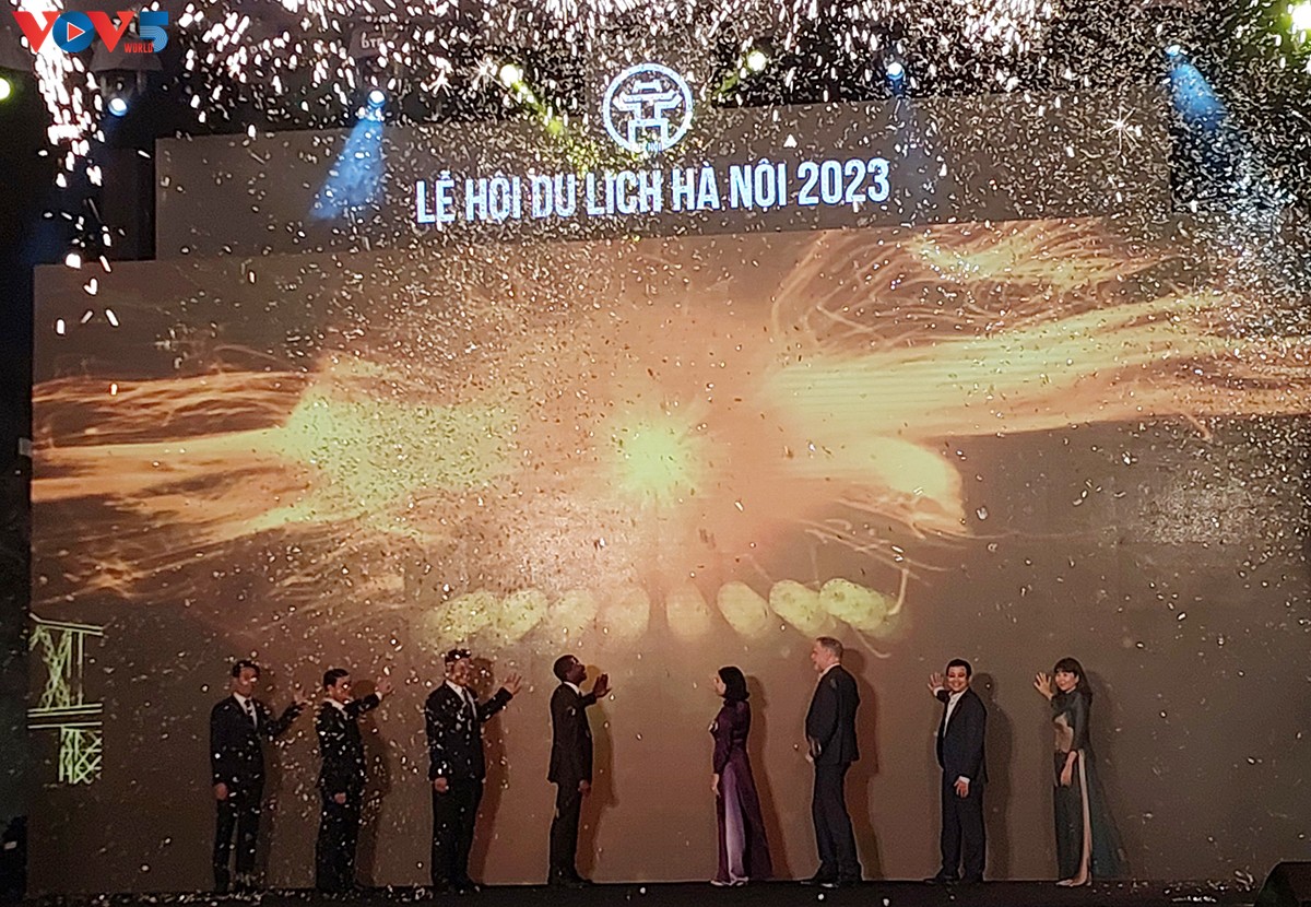 Inauguran Festival de Turismo de Hanói 2023
