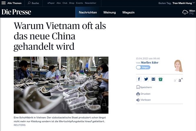 Vietnam es cada vez más atractivo para los inversores, evalúan medios austriacos