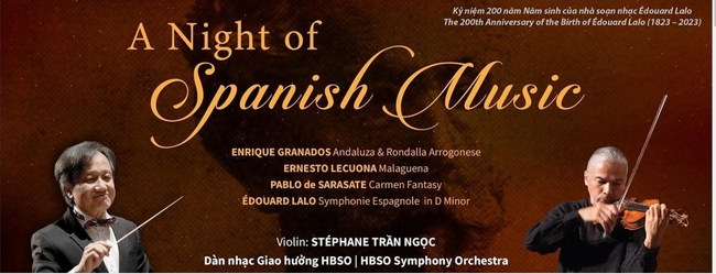 Celebrará ​Ciudad Ho Chi Minh “Noche de Música Española” en saludo al bicentenario del nacimiento de Édouard Lalo