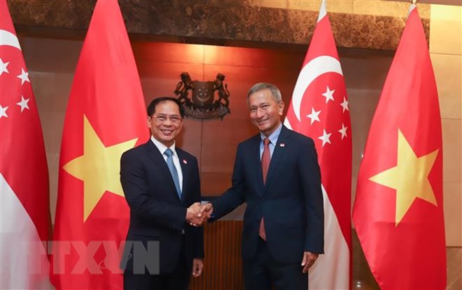 Canciller vietnamita en visita oficial a Singapur