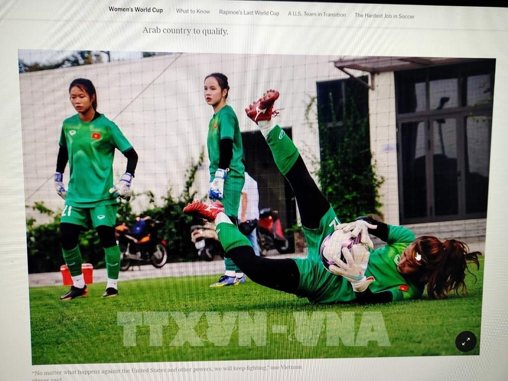 Copa Mundial Femenina 2023: Diario estadounidense resalta el desarrollo del fútbol femenino vietnamita