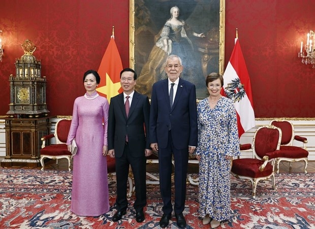 Medios austriacos destacan visita del presidente vietnamita a su país