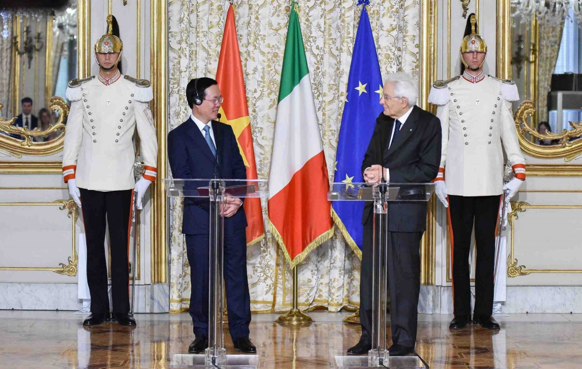 Italia ratifica EVIPA con motivo de la visita del presidente vietnamita