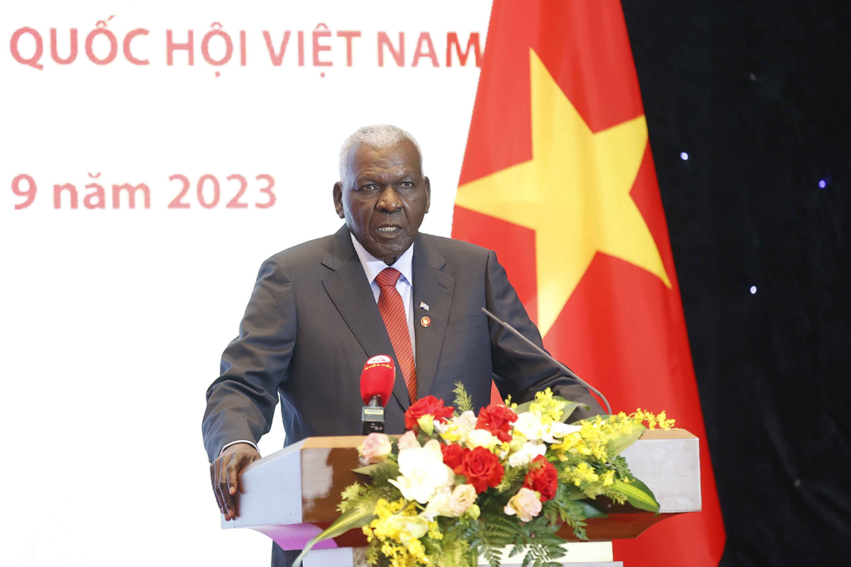 Concluye visita de trabajo del presidente de la Asamblea Nacional del Poder Popular de Cuba en Vietnam