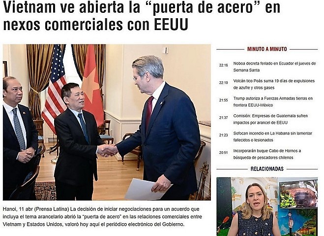Vietnam abre una “puerta de acero” en sus relaciones comerciales con Estados Unidos
