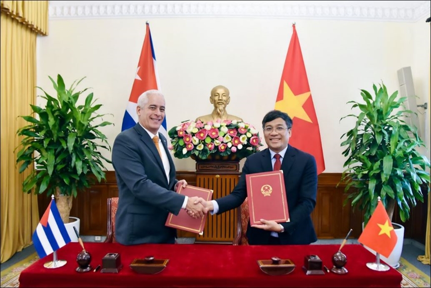 VIII Consulta Política entre Vietnam y Cuba impulsa su amistad especial y cooperación integral