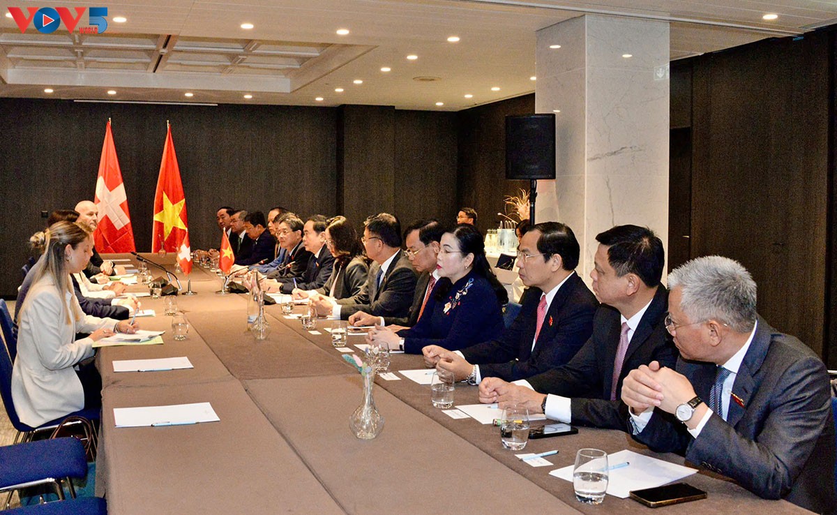Vietnam y Suiza fortalecen la cooperación integral a través del canal parlamentario