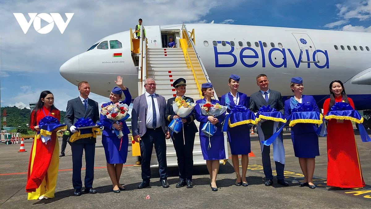Inauguran ruta aérea entre Bielorrusia y Phu Quoc