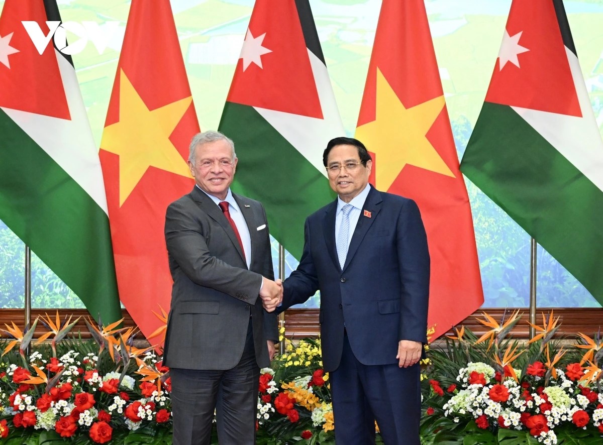 Vietnam y Jordania acuerdan fortalecer la cooperación económica y comercial