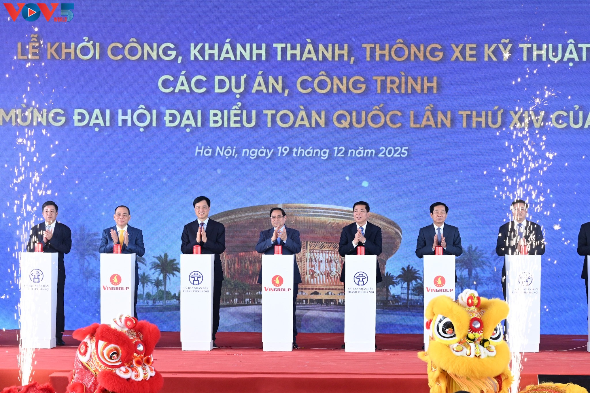 Vietnam pone en marcha e inaugura 234 grandes proyectos en diversas localidades
