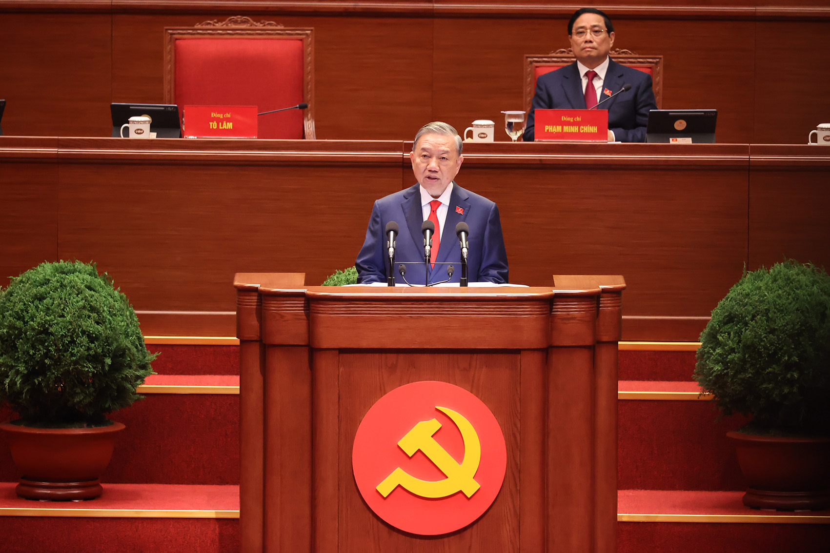 El discurso de To Lam expresa un pensamiento renovador y la aspiración de un Vietnam fuerte y próspero